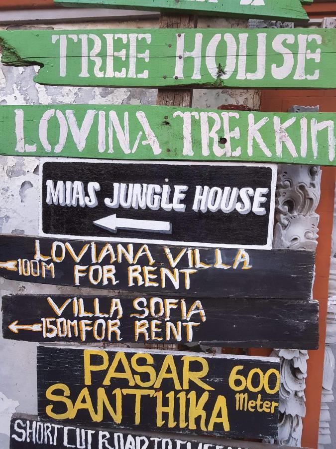 Mias Jungle House Hotel Lovina Exterior foto